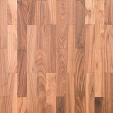 Parquet massif - LAMPARQUET - AMERICAN CLASSIC - CHENE DE L EST  - en noyer / verni / à coller