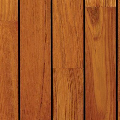 Parquet massif - BURMESE TEACK - CHENE DE L EST  - en bois exotique / huilé / à coller