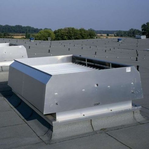 Trappe de désenfumage aluminium - WCO - COLT FRANCE  - dispositif d'évacuation des fumées et de la chaleur / pour toiture