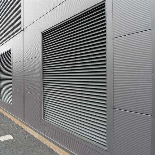 Grille de ventilation en métal - 2UL - COLT FRANCE  - rectangulaire / d'extérieur / professionnelle