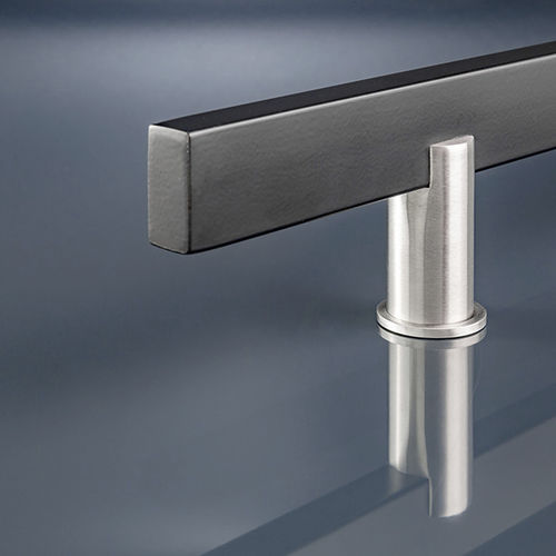 Poignée de porte - VENISE - AC315B - DESIGN-MAT - en inox brossé / contemporaine / résidentielle