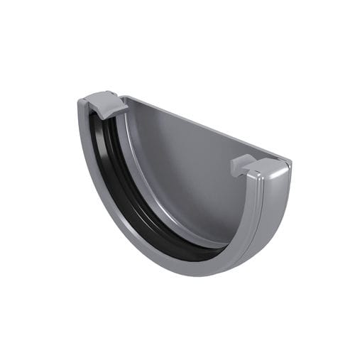 Embout de gouttière en PMMA - CLASSIC 120 - DEVOREX PLC - demi-rond