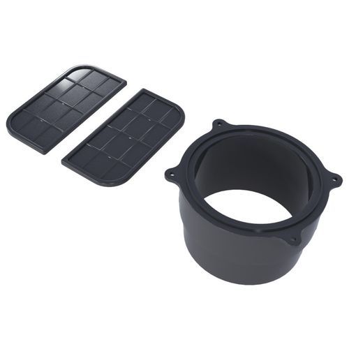 Caniveau à grille - 130/50 KIT - DEVOREX PLC - en polymère / en polyamide / grille en acier galvanisé