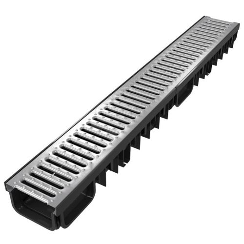 Caniveau à grille - 3800150901915 - DEVOREX PLC - grille en acier galvanisé / pour bâtiment tertiaire / de sol