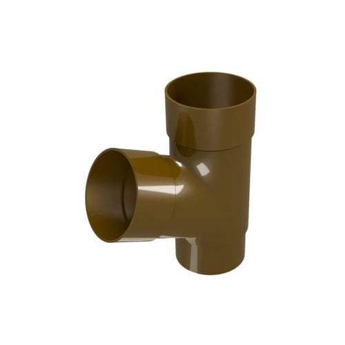 Raccord pour gouttière - BRANCH 67.5 &Oslash;80 - DEVOREX PLC - en PVC / en T