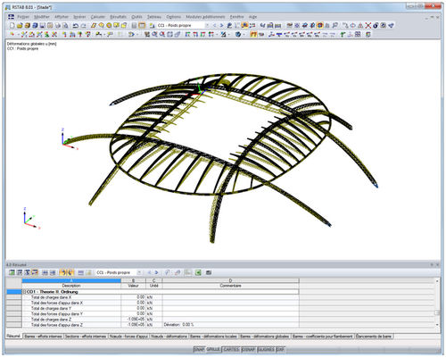 Logiciel de conception - RSTAB 8.XX - DLUBAL GMBH ING- SOFTWARE - d'analyse structurelle / pour structure en acier / 3D