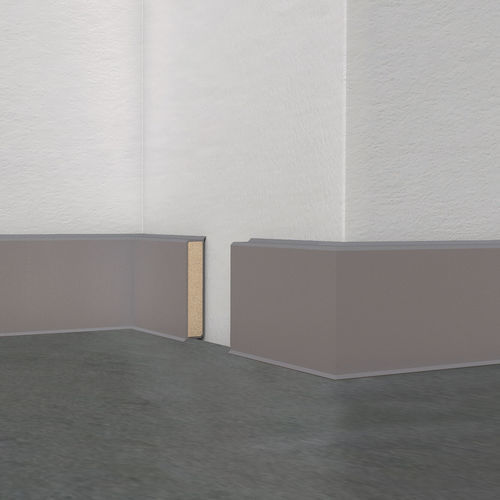 Plinthe blanche - Cubu Structured - DÖLLKEN Profiles GmbH - beige / grise / marron
