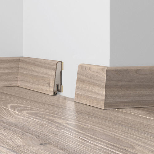 Plinthe beige - MODERN 60 CLIP SK - DÖLLKEN Profiles GmbH - grise / noire / marron