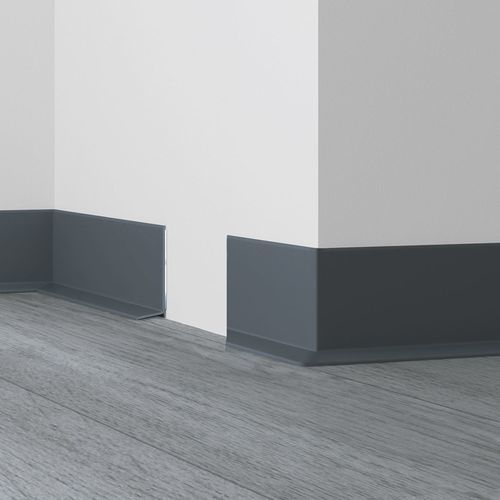 Plinthe blanche - WLK 50 - DÖLLKEN Profiles GmbH - marron / noire / anthracite