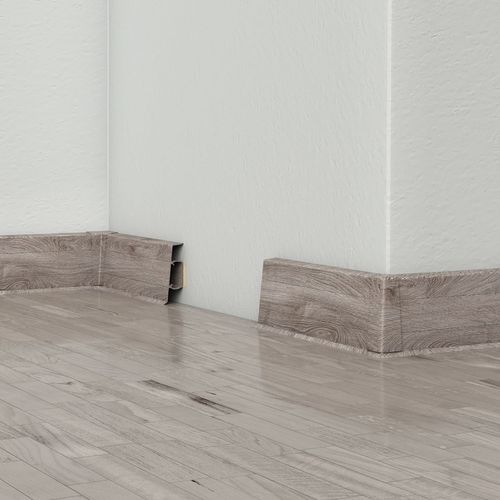 Goulotte de câblage plinthe - CUBICA 60 - DÖLLKEN Profiles GmbH - résidentielle
