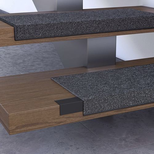 Revêtement de marche en tissu enduit PVC - ANGLE - DÖLLKEN Profiles GmbH - antidérapant / contemporain