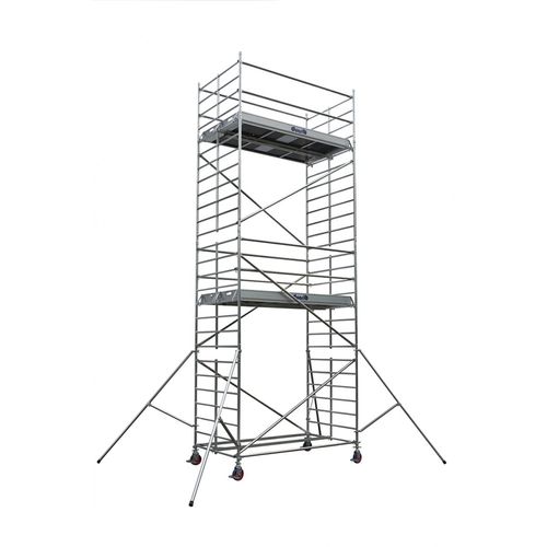 Échafaudage en aluminium - 254 SERIES - DUARIB - grande hauteur / sur roulettes