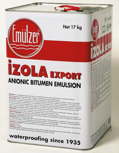 Système d'étanchéité liquide SEL pour fondation - İZOLA EXPORT 1030 - EMULZER