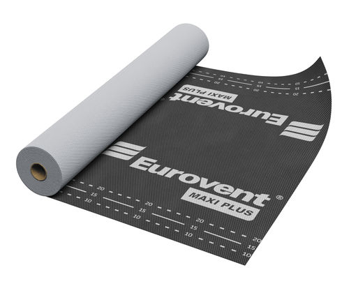 Membrane de sous-couverture en polypropylène - EUROVENT® MAXI PLUS - EUROVENT - EUROSYSTEM POLSKA - perméable à la vapeur d'eau