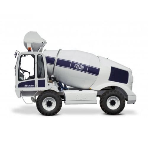 Autobétonnière diesel - DB X35 - FIORI SPA - pour chantier / de chargement / Tier 3