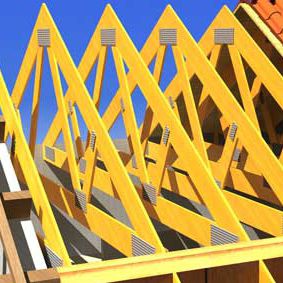Fermette en bois - GIPEN - préfabriquée