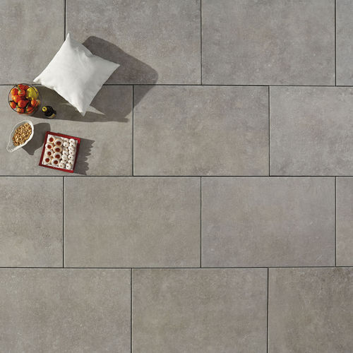 Dallage en pierre frittée - L'ALTRA PIETRA - DUOMO BLUESTONE GREY - GRANULATI ZANDOBBIO SPA - en grès cérame / d'extérieur / texturé