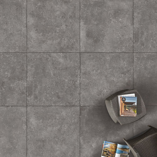 Pavé en grès cérame - TEGEL MOON - GRANULATI ZANDOBBIO SPA - d'extérieur / texturé / gris