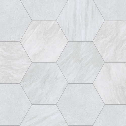 Pavé en grès cérame - STONE GRES - ESAGONO QUARZITE BIANCA - GRANULATI ZANDOBBIO SPA - d'extérieur / texturé / piéton