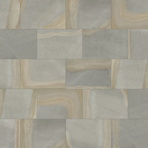 Carrelage en grès cérame - MONVISO YORKSTONE - GRANULATI ZANDOBBIO SPA - en pierre frittée / texturé / d'extérieur