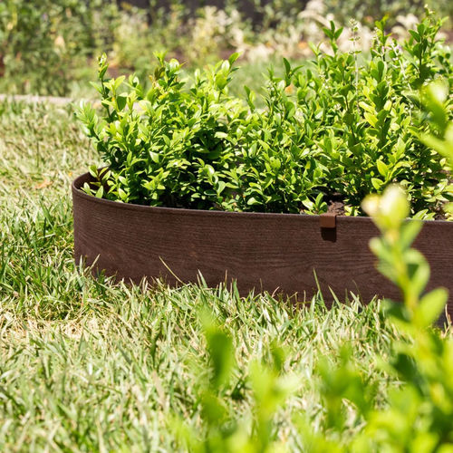 Bordure de jardin - ECOWOOD - GRANULATI ZANDOBBIO SPA - pour aménagement paysager / en plastique recyclé / linéaire