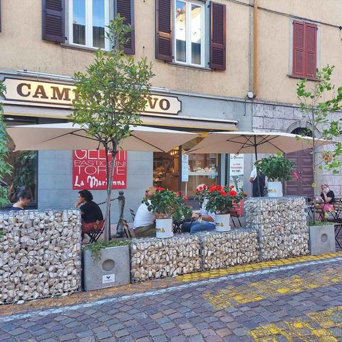 Gabion modulable - NATURAL STONE BOX - SLIM - GRANULATI ZANDOBBIO SPA - de protection / pour stabilisation de fortes pentes / pour stabilisation de sol