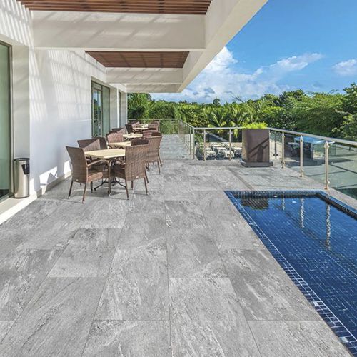 Dallage en grès cérame - CERVINO GREY - GRANULATI ZANDOBBIO SPA - d'extérieur / pour parking / pour plage de piscine