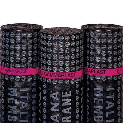 Membrane d'étanchéité pour toiture - GAMMAPLAST P - ITALIANA MEMBRANE SPA  - en rouleau / bitumineuses / en ardoise