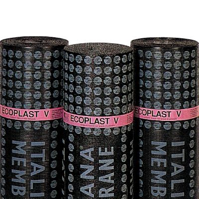 Membrane d'étanchéité pour toiture - ECOPLAST V - ITALIANA MEMBRANE SPA  - en rouleau / bitumineuses / en polypropylène