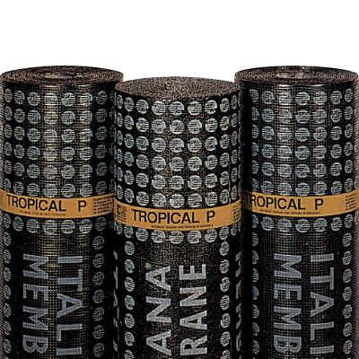 Membrane d'étanchéité pour toiture - TROPICAL P - ITALIANA MEMBRANE SPA  - en rouleau / bitumineuses / en ardoise