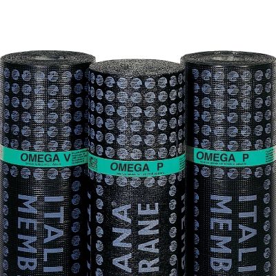 Membrane d'étanchéité pour toiture - OMEGA P - ITALIANA MEMBRANE SPA  - en rouleau / bitumineuses / en ardoise