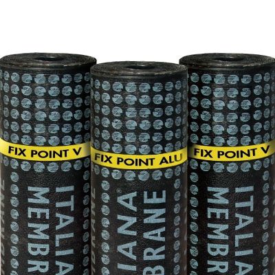 Pare-vapeur bitumineux - FIX POINT ALU - ITALIANA MEMBRANE SPA  - fibré
