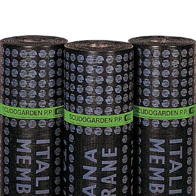 Membrane d'étanchéité en rouleau - SCUDOGARDEN PP - ITALIANA MEMBRANE SPA  - en bitume / avec pare-vapeur