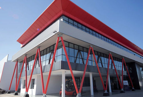 Mur-rideau ossature autoportante - GROUPE PREMIUM - Jet contractors - en panneau de verre isolant