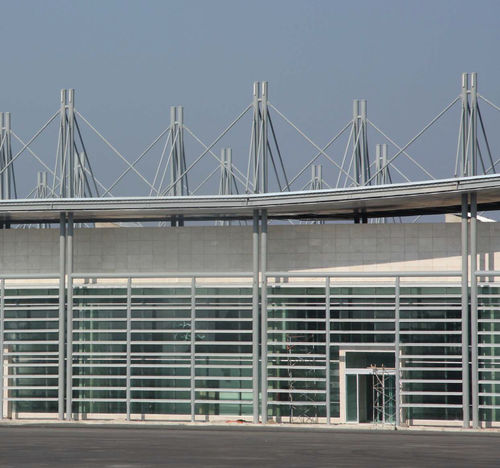 Mur-rideau en métal et en verre - AÉROPORT DE TANGER - Jet contractors - en verre