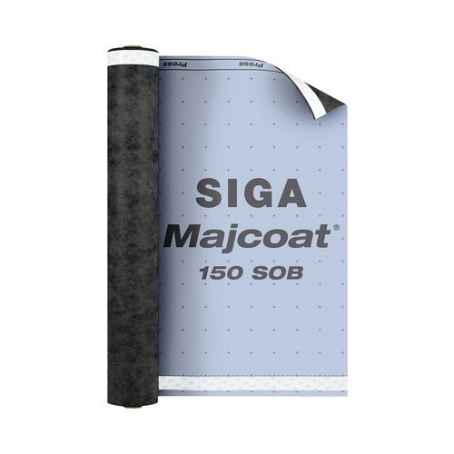 Membrane de sous-couverture en polypropylène - MAJCOAT® 150 & 150 SOB - SIGA - perméable à la vapeur d'eau