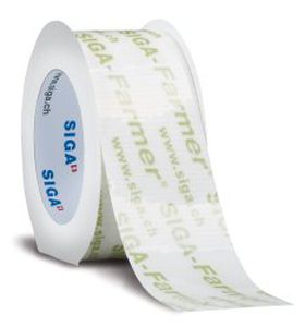 Bande adhésive étanche à l'air - FARMER - SIGA - en tissu de verre enduit silicone