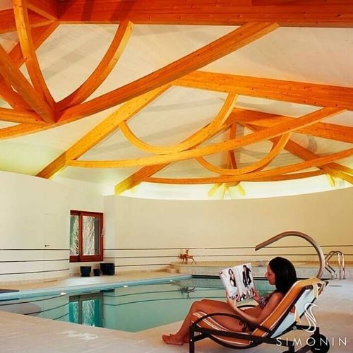 Panneau sandwich pour mur - SAPILIÈGE®  - SIMONIN - pour sol / pour plafond / face en bois