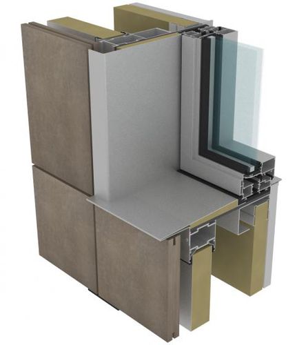 Système d'ancrage en métal - SIM - SISTEMA MASA SL - pour façade ventilée / pour mur-rideau suspendu / pour bardage de façade