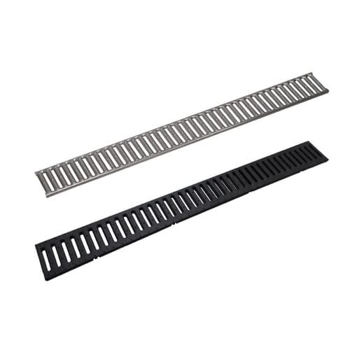 Grille pour caniveau en polypropylène - COMPACT - STAMPLAST SRL - en inox / en acier galvanisé / pour applications industrielles