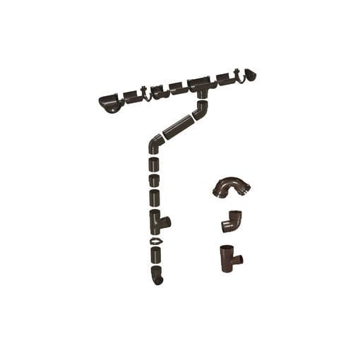 Gouttière en PVC - NOR - STAMPLAST SRL - demi-ronde