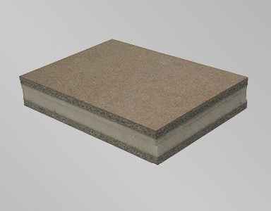 Panneau sandwich pour sol - DUE - TAVAPAN SA - face en bois aggloméré / âme en mousse de polyuréthane