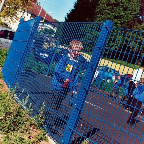 Clôture grillagée - Duo6 - ZAUN FENCING  - industrielle / pour chantier / pour terrain de sport