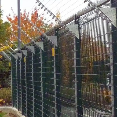 Clôture en treillis soudé - ZAUN FENCING  - en métal / électrique
