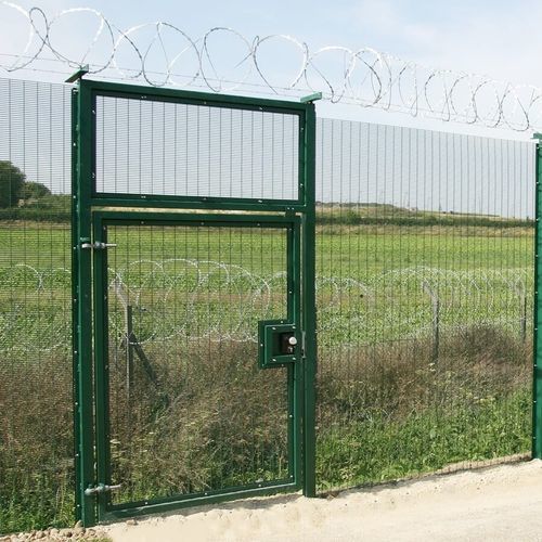 Portillon en maille métallique - 358 - ZAUN FENCING 