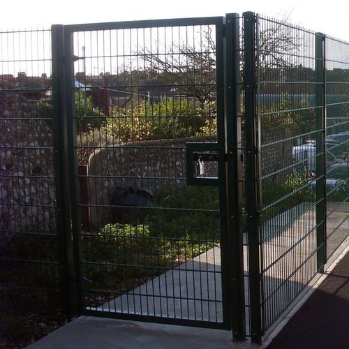 Portillon en maille - SR1 (A1) - ZAUN FENCING  - en acier inox