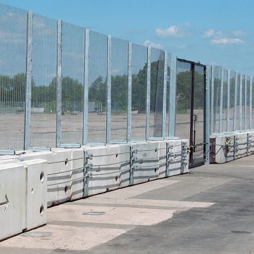 Clôture en treillis soudé - ZAUN FENCING  - en câble / professionnelle / en acier