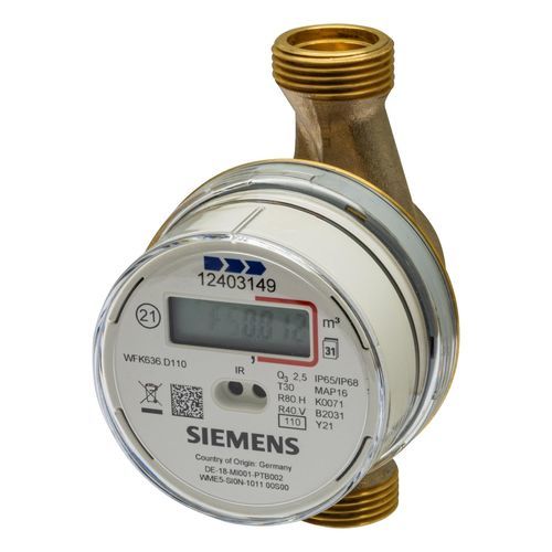 Compteur d'eau professionnel - WFK636.D110 - SIEMENS Building Technology - résidentiel