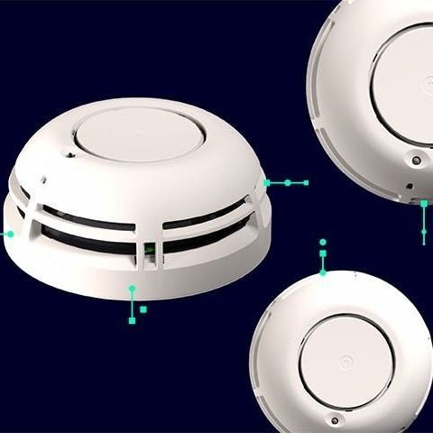 Capteur de fumée infrarouge - CERBERUS NOVA - SIEMENS Building Technology - à thermistance / optique / d'intérieur