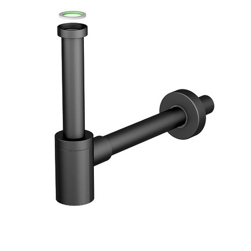 Siphon de lavabo en inox - 0521BL32K9 - BONOMINI S.R.L. - noir